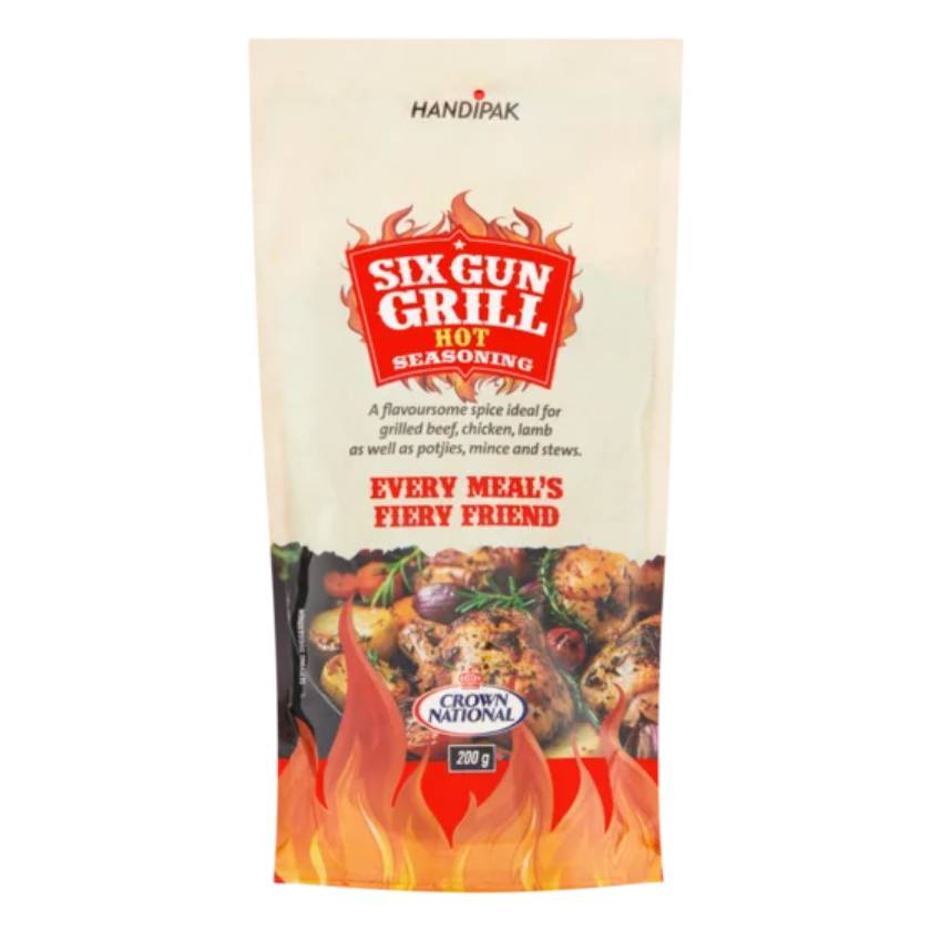 Six Gun Grill Hot Seasoning 200g